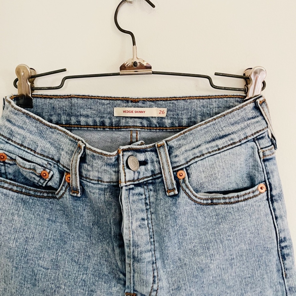Wedgie skinny Levi’s size 26
